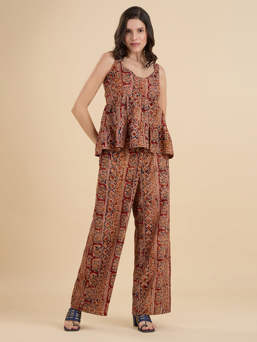Kalamkari Coord Set