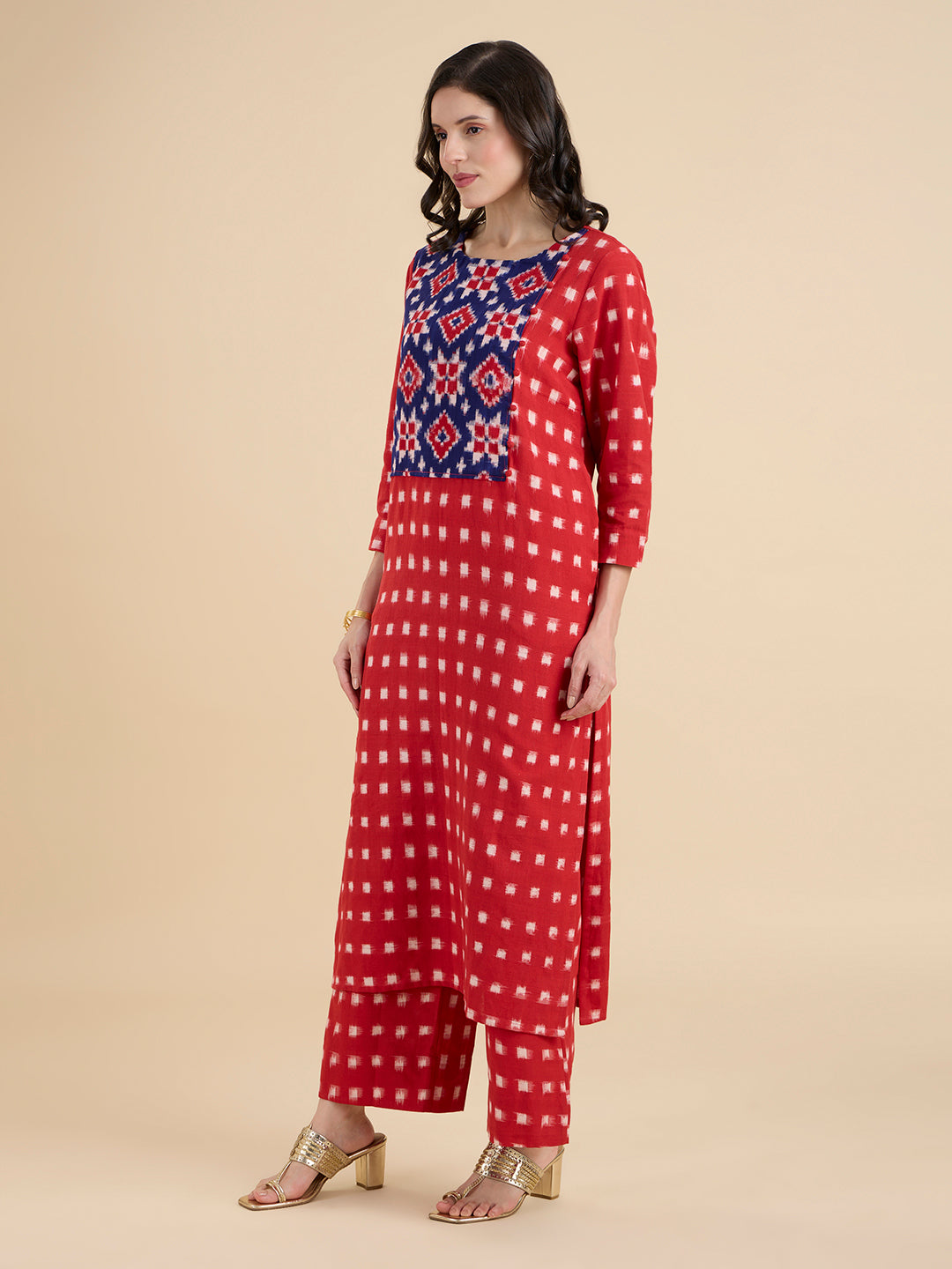 Telia Rumal Coord Set