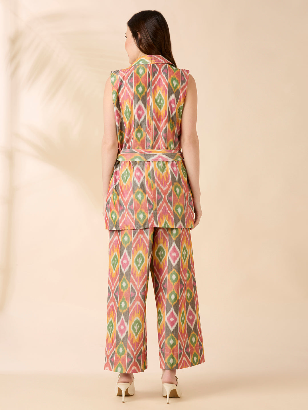 Ikat Blazer Coord Set