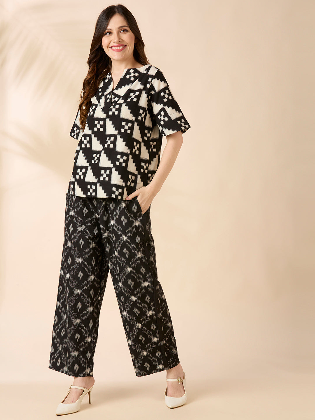 Double Ikat Coord Set