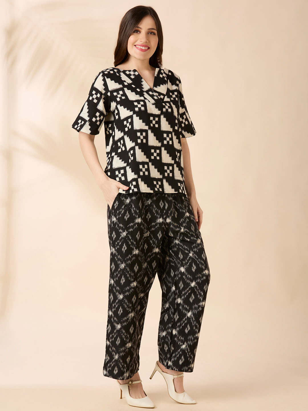 Double Ikat Coord Set