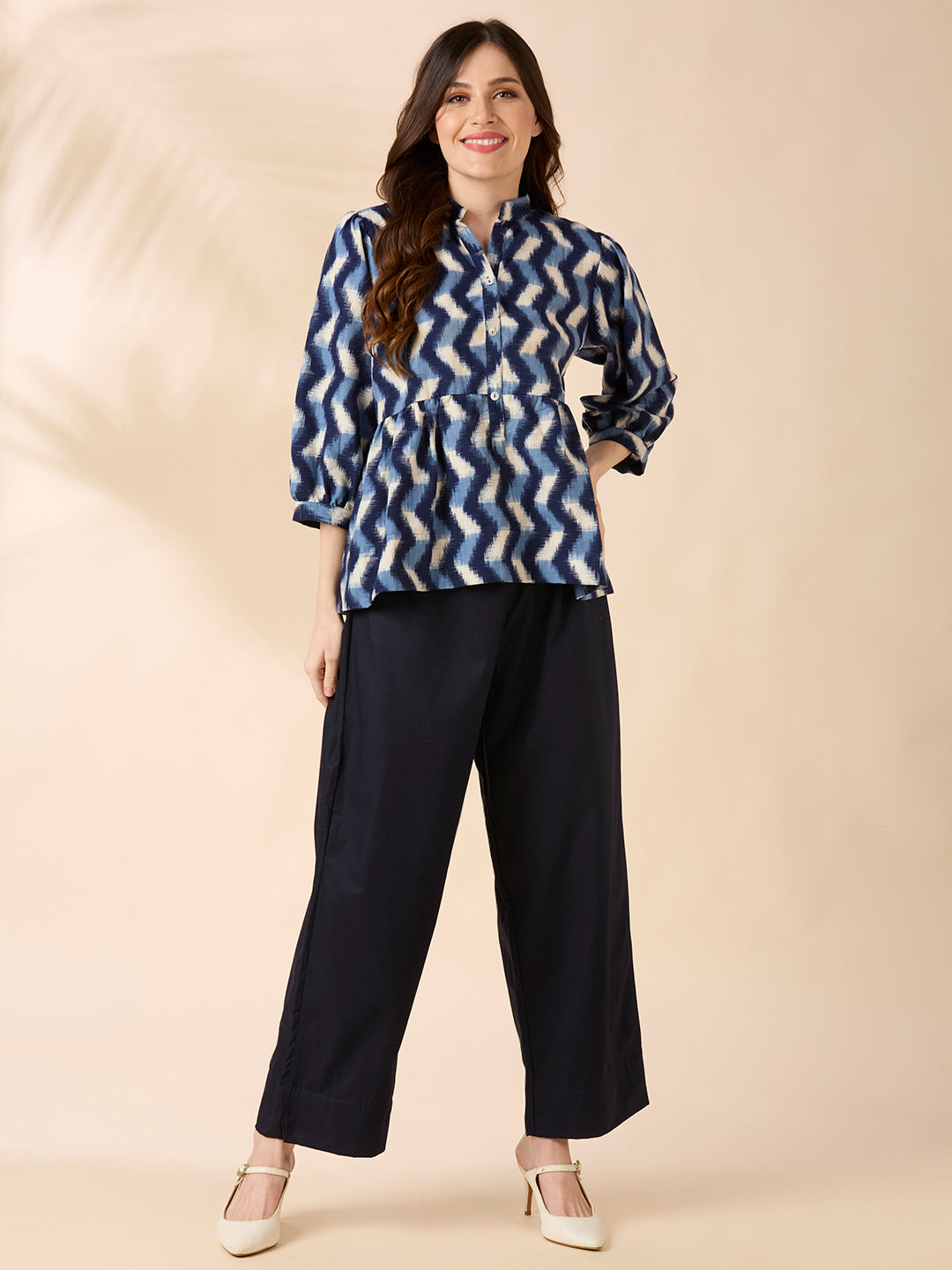 3d Double Ikat Coord Set
