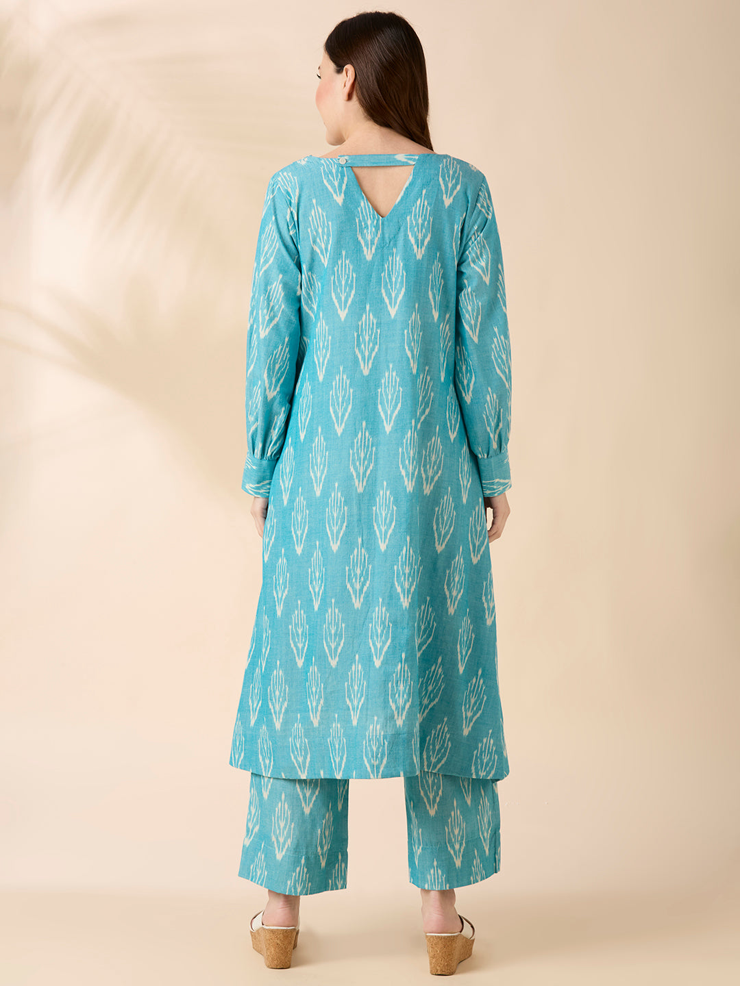 Blue Sky Ikat Coord Set