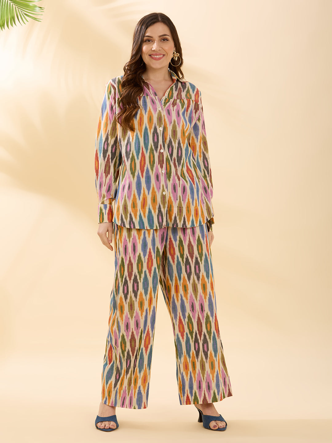 Candy Ikkat Coord Set