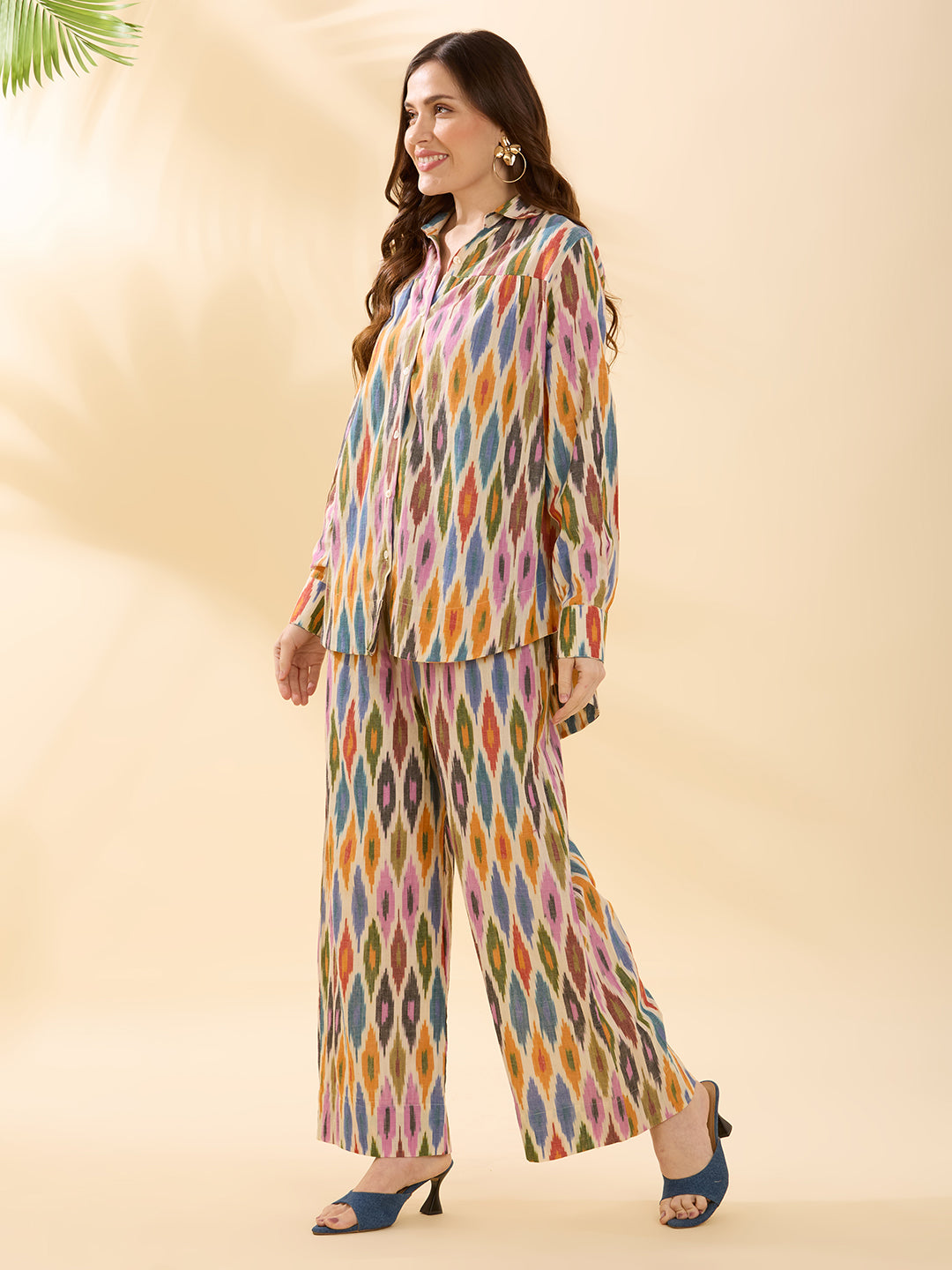 Candy Ikkat Coord Set