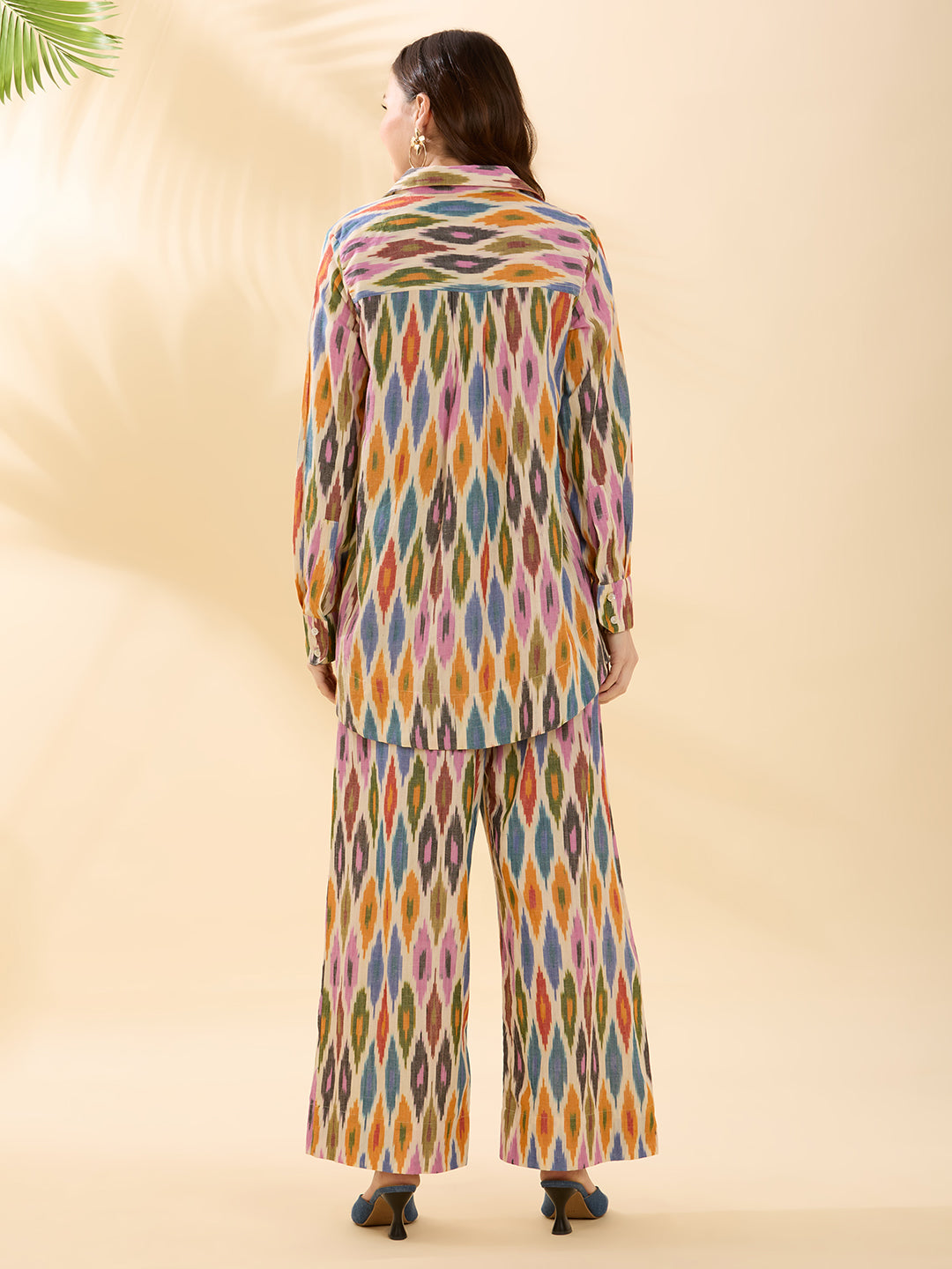 Candy Ikkat Coord Set