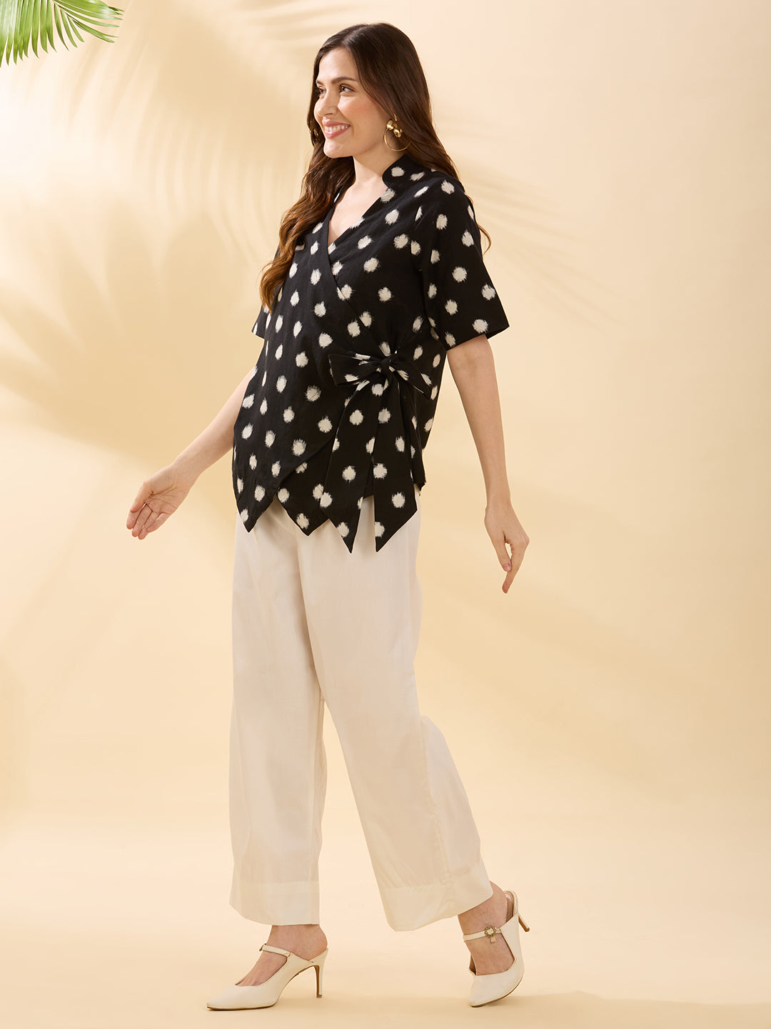 Polka Ikat Coord Set