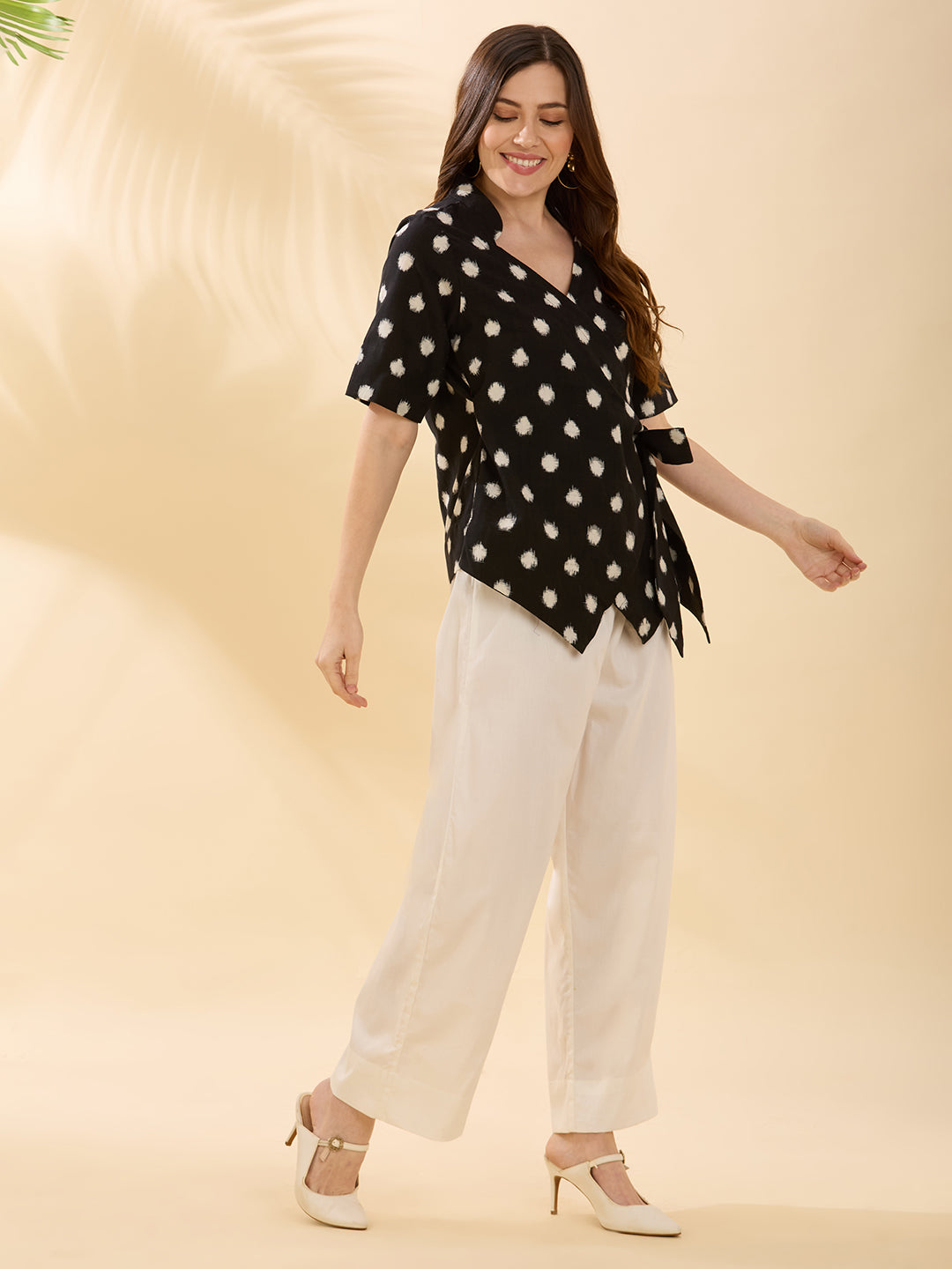 Polka Ikat Coord Set