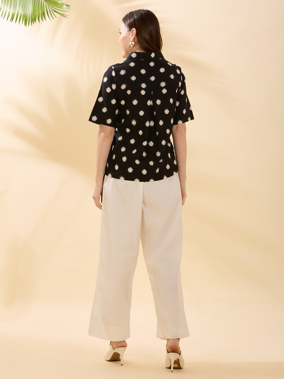 Polka Ikat Coord Set