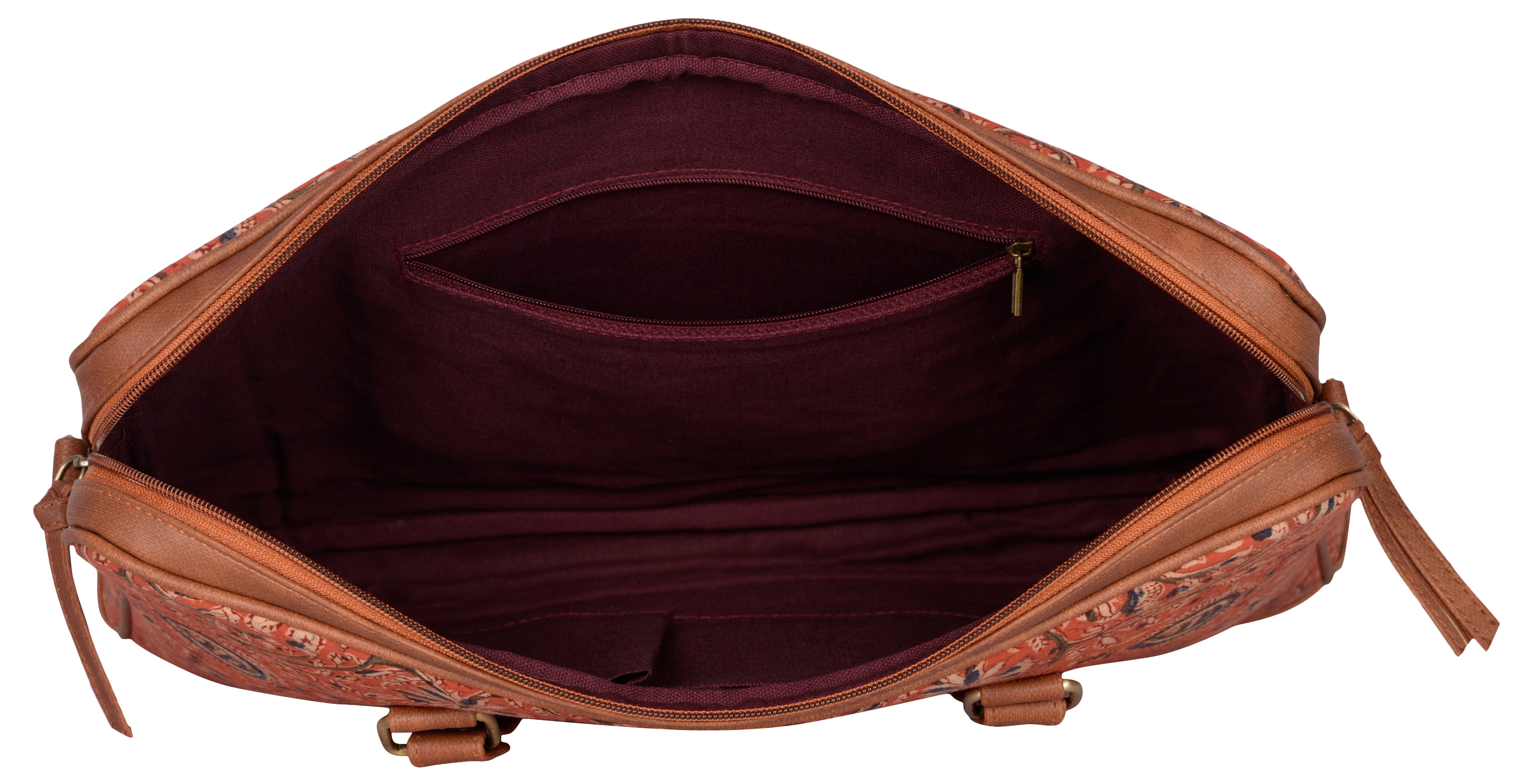 Andhra Hand Kalamkari Laptop Bag (13" to 15")