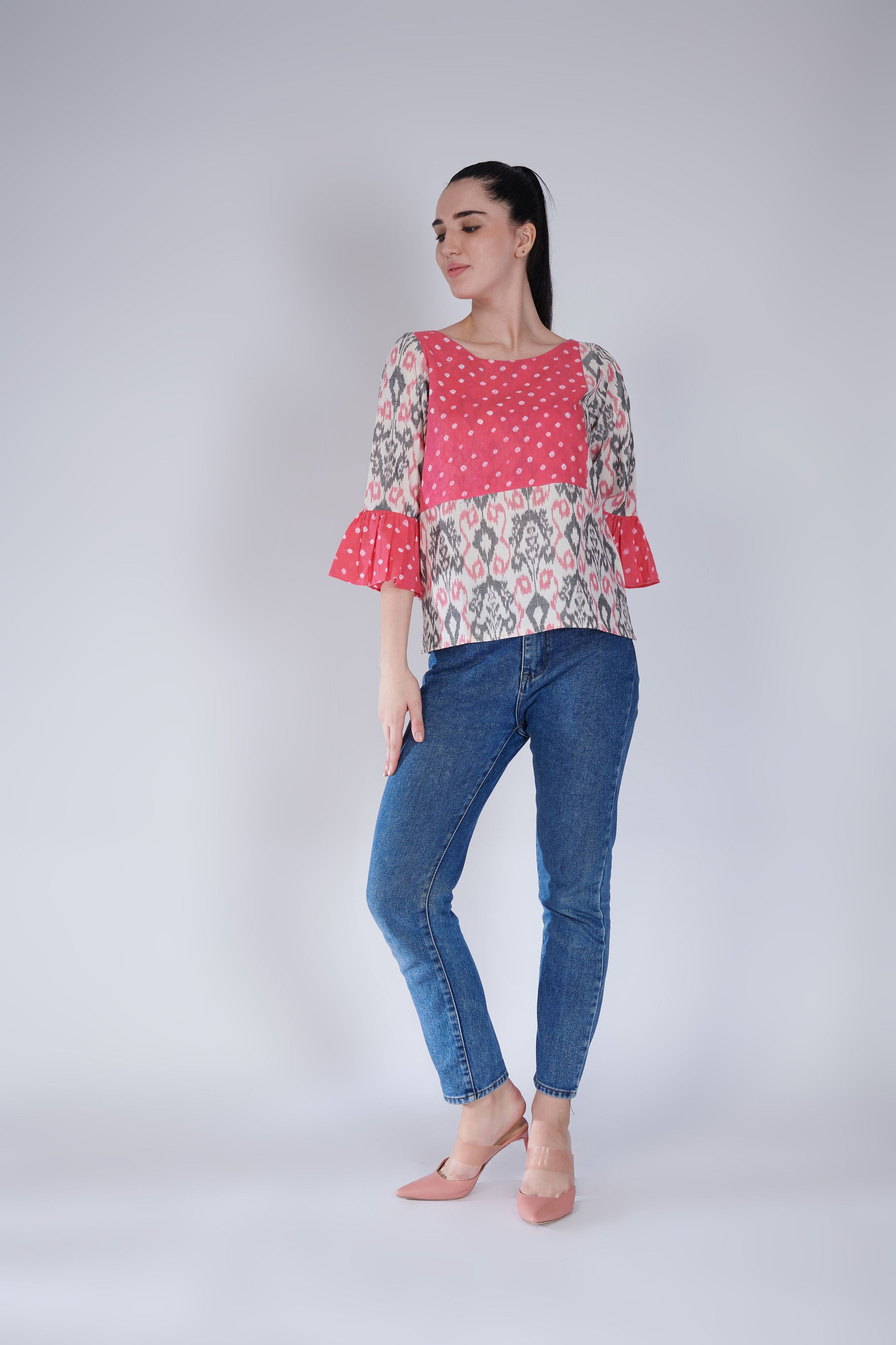 Ikat Bandhej Top