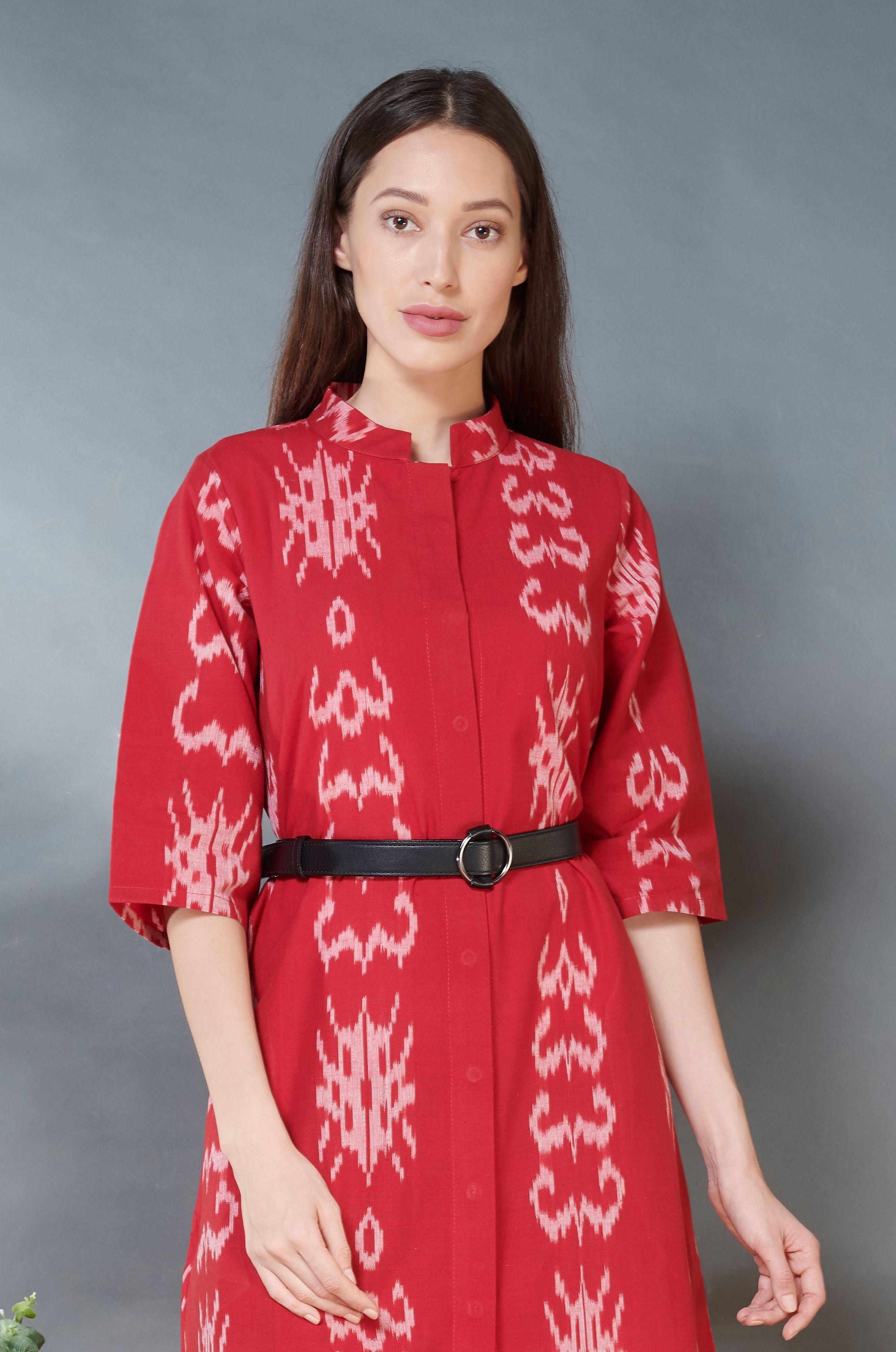 Ikat Jacket Dress