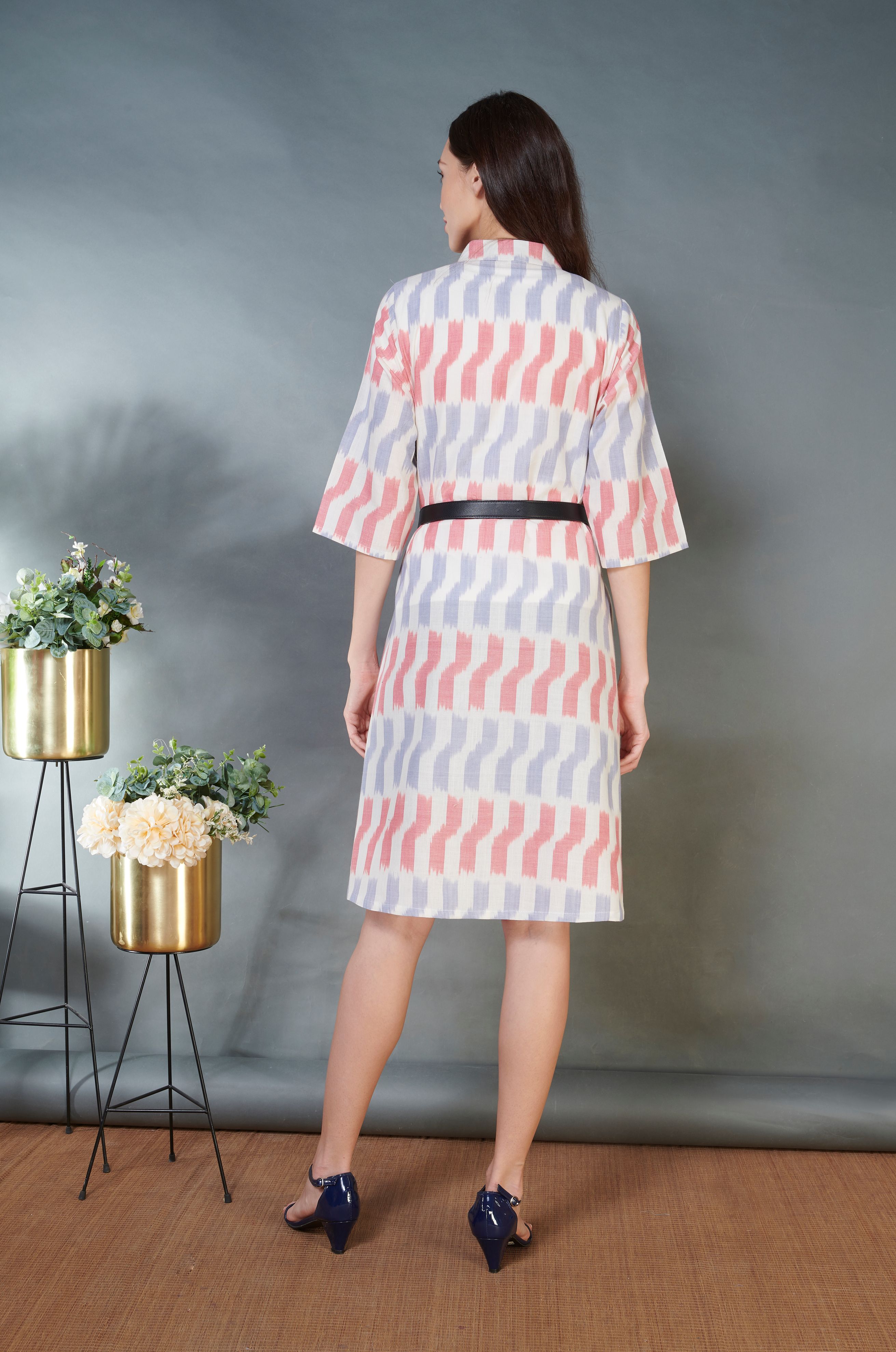 Ikat Jacket Dress