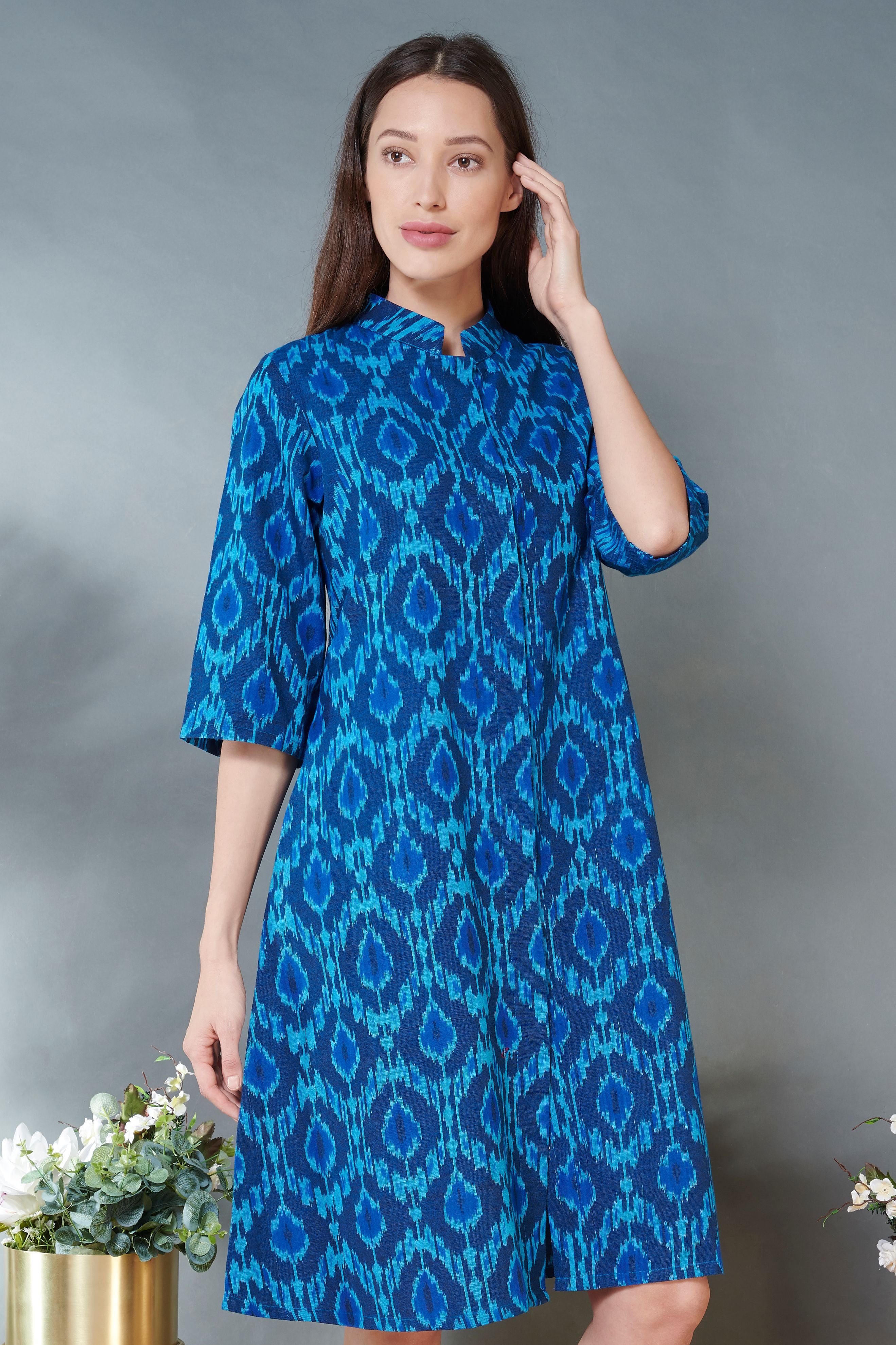 Ikat Jacket Dress